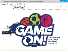 Tablet Screenshot of fbcchiefland.com